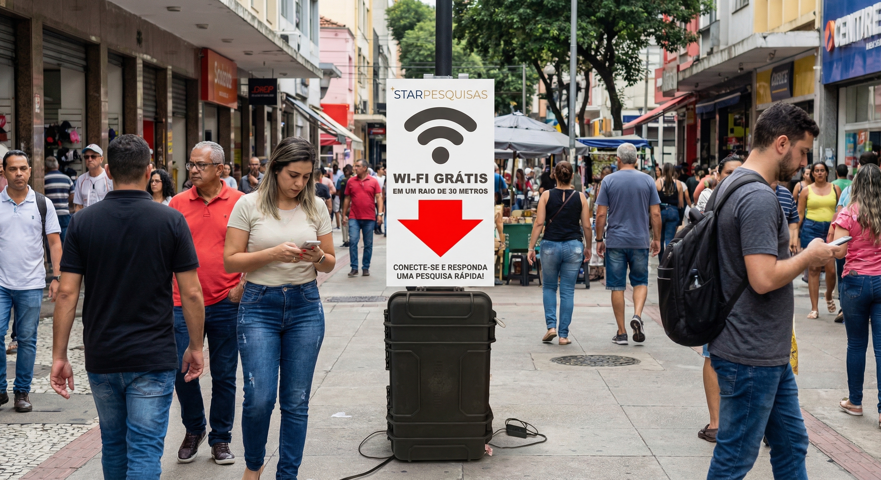 Maleta Wi-Fi Star Pesquisas - Vista 2